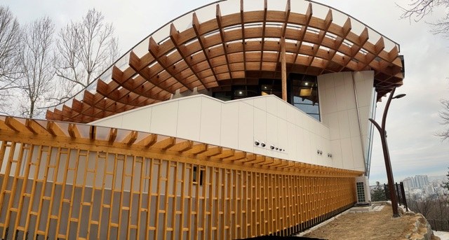대전 보문산 큰나무 전망대 건축공사 현장 사진 3